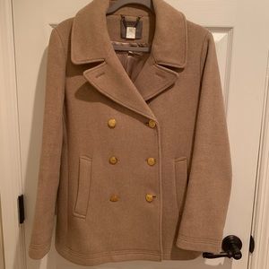 J. Crew Tan Pea Coat - 12